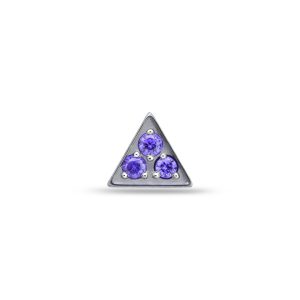 Triangulo con 3 cristales