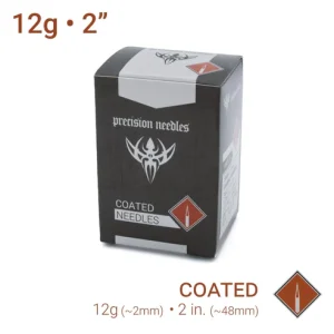 Precission Coated Piercing Needles 12g Sterilized 2