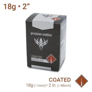 Precission Coated Piercing Needles 18g Sterilized 2