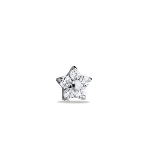 Flor 5 petalos cristal