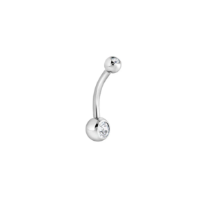 Mini navel con circonitas