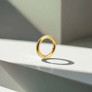 Aro liso (oro pvd)